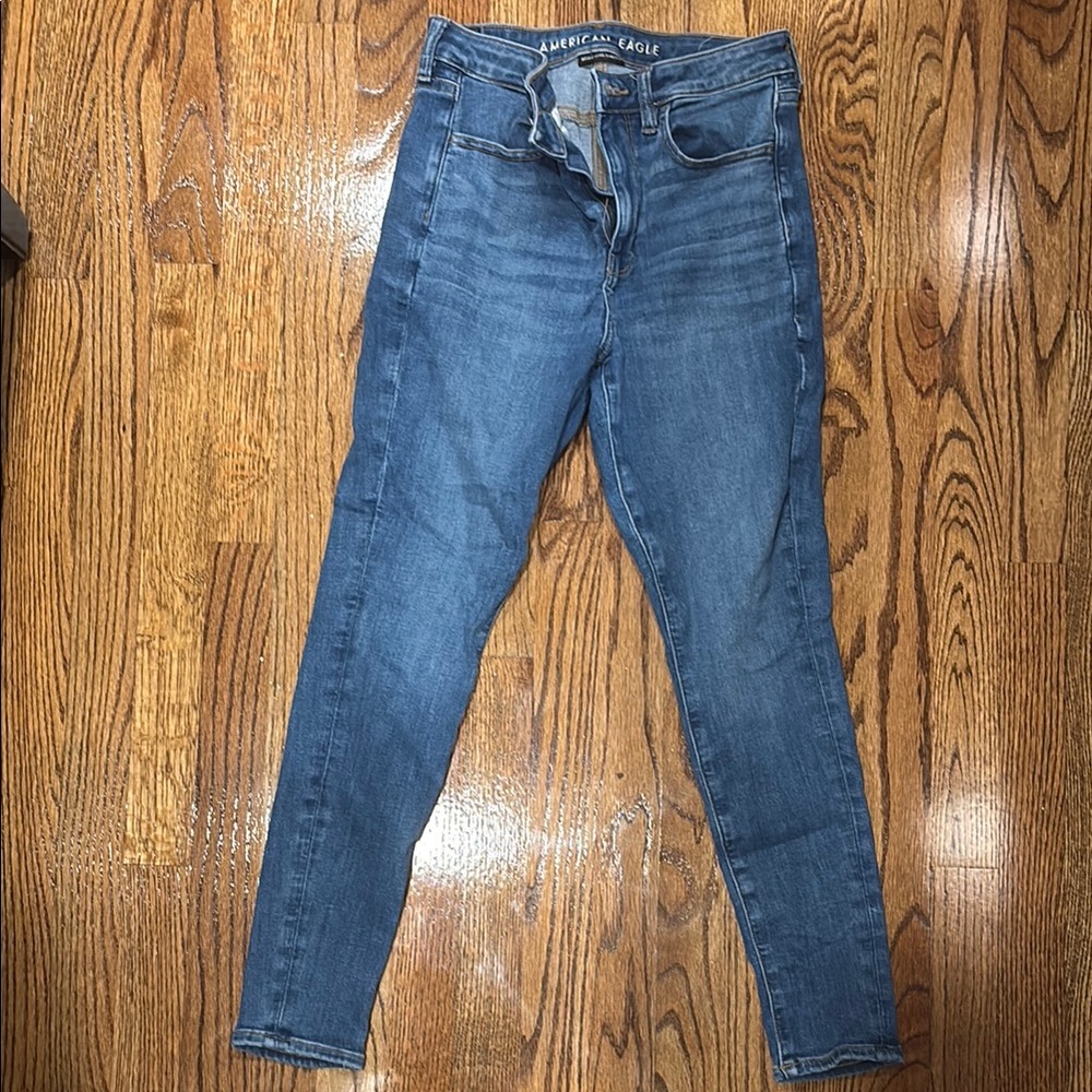 American Eagle Outfitters Blue Skinny Jeans
